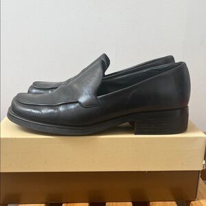 Franco Sarto black loafers size 8.5 used